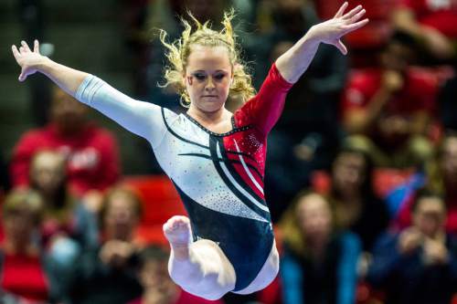 Utah gymnastics: Maddie Stover always leaves Utes beaming - The Salt ...