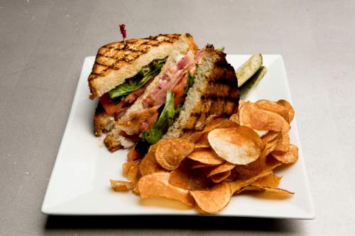 Jeremy Harmon  |  The Salt Lake Tribune

Pancetta sandwich at Twist in Salt Lake City.