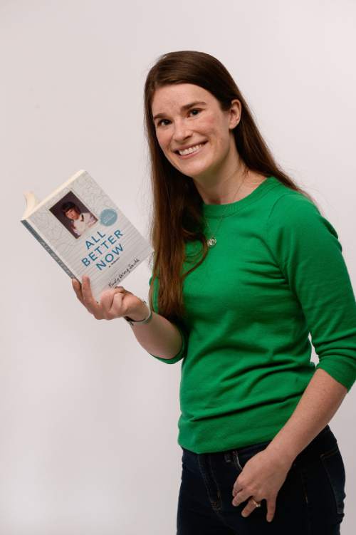 Francisco Kjolseth | The Salt Lake Tribune
Utah writer Emily Wing Smith, who has written two YA novels, is launching a memoir, "All Better Now," about her difficult childhood and overcoming a traumatic bike accident, which revealed a brain tumor.