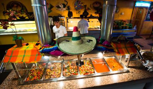 Steve Griffin  |  The Salt Lake Tribune
The Friday night vegan buffet at Mi Ranchito Grill in South Salt Lake has become a popular event among Salt Lake City's meat- and dairy-free eaters.