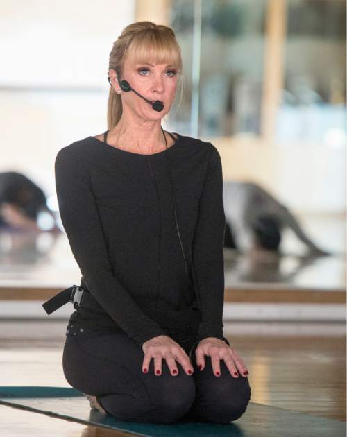 Rick Egan  |  The Salt Lake Tribune

Jan Whittaker teaches yoga at Bountiful high school,  she has been teaching at Bountiful High School for 33 years, and has taught physical education, dance, aerobics and Yoga. Wednesday, February 3, 2016.