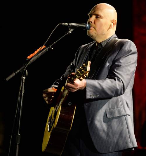 Steve Griffin  |  The Salt Lake Tribune


Billy Corgan of Smashing Pumpkins performs during concert at Kingsbury Hall on the University of Utah campus in Salt Lake City, Tuesday, March 29, 2016.