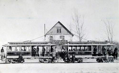 Salt Lake Tribune Archives

Smoking was permissible in the rear, open-air halves of street cars. Only women, children and nonsmokers were allowed to enjoy the comfort of enclosed sections of the cars.. Photo taken around 1890.