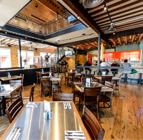 Trent Nelson  |  The Salt Lake Tribune
The Porcupine Pub & Grille is now open in the newly remodeled Salt Lake City Fire Station No. 8, which was home to Market Street Grill for more than 30 years. Thursday November 12, 2015.