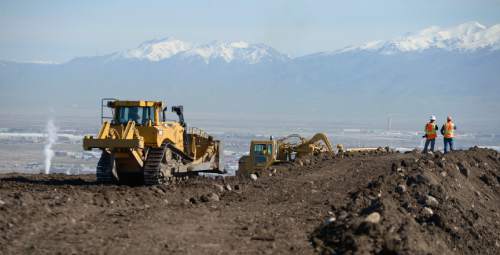 Leah Hogsten  |  The Salt Lake Tribune
Utah Department of Transportation released its list of Top 10 road construction projects statewide for the 2016 construction season, Wednesday, April 6, 2016.