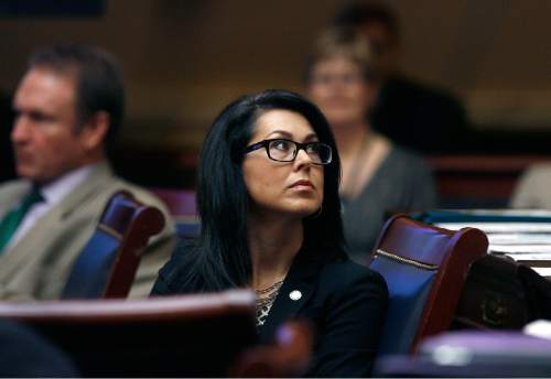 Scott Sommerdorf   |  Tribune file photo
Sen. Deidre Henderson, R-Spanish Fork, did not like that the Utah County Republican Party was using its "fitness pledge" to coerce candidates trying to obtain a delegate list.
