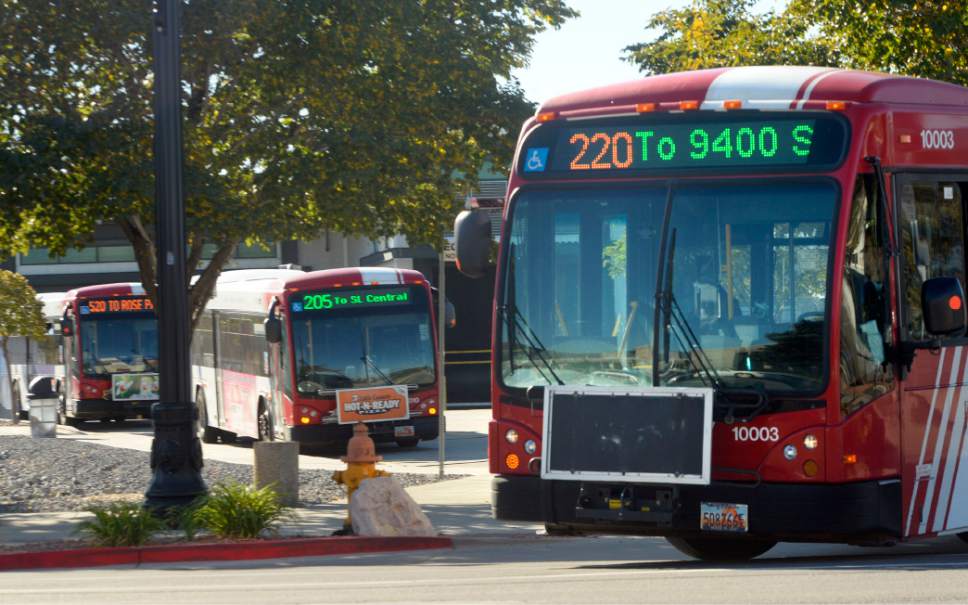 Al Hartmann  |  Tribune file photo
UTA has announced that ski bus service for the year ends on Sunday.