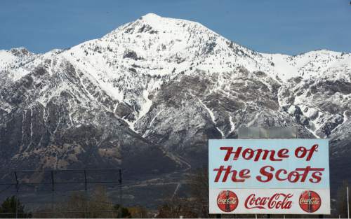 Steve Griffin  |  The Salt Lake Tribune


Ben Lomond Peak looms over the Ben Lomond High School's baseball field in Ogden, Friday, April 1, 2016. The athletic department is facing significant challenges to become competitive in sports. The Ogden-based school, has witnessed every single program combine for only one region championship in nine years. However, a recent bylaw implemented by the UHSAA granting the freedom to any school with at least 55 percent free and reduced lunch to appeal to move down one classification has given the school hope. Athletics are paramount at the school for many reasons, specifically participation in sports forces students to attend class.