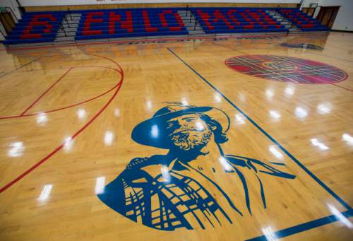 Steve Griffin  |  The Salt Lake Tribune


Ben Lomond High School gymnasium in Ogden, Friday, April 1, 2016. The athletic department is facing significant challenges to become competitive in sports. The Ogden-based school, has witnessed every single program combine for only one region championship in nine years. However, a recent bylaw implemented by the UHSAA granting the freedom to any school with at least 55 percent free and reduced lunch to appeal to move down one classification has given the school hope. Athletics are paramount at the school for many reasons, specifically participation in sports forces students to attend class.