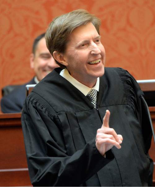 Al Hartmann  |  Tribune file photo
Utah Chief Justice Matthew Durrant says criminal-justice reform will only work if the state provides adequate resources to provide the additional treatment that was anticipated.