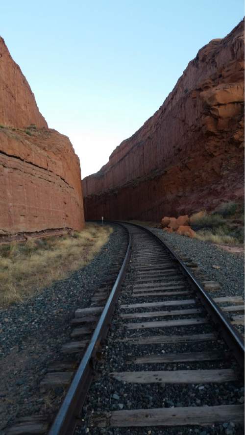 Jessica Miller  |  The Salt Lake Tribune

Corona Arch trail in Moab, Utah.