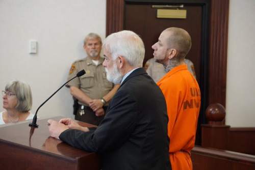 Photo courtesy of KSL 5 News

Steven Douglas Crutcher pleaded guilty to killing his prison cellmate at a hearing on May 2, 2016.