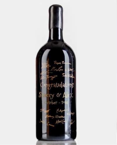 Sign The Surfboard Wedding Guest Books Now Take Many Forms Wedding Guest Books Now Take Many Forms This Oct 2017 Photo Shows A 3l Size Bottle Of Cabernet Sauvignon That Was Used