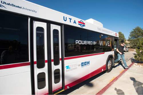 Steve Griffin  |   Tribune file photo
Some residents in Provo and Orem are trying to put a measure on the ballot to block a controversial Bus Rapid Transit project.