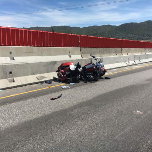 Utah motorcycle crash victim in extremely critical condition The Salt