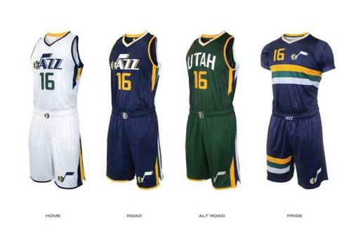 Utah Jazz unveil new logos, jerseys 
