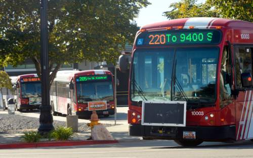 Al Hartmann  |  Tribune file photo
One study pegs Utah Transit Authority as having among the least-affordable bus fares among major cities. UTA says its fares actually are among the lowest.
