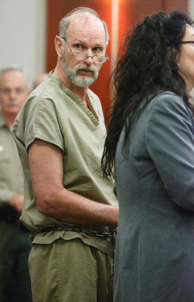|  Salt Lake Tribune File Photo

Sherman Lynch, who was in court on  Friday, January 9, 2009 to be sentenced for the murder of his wife Patricia Rothermich, glances toward the prosecution table.