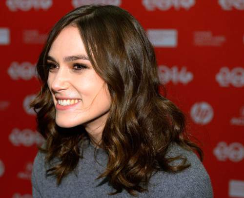 Leah Hogsten  |  The Salt Lake Tribune
Keira Knightley at the "Laggies," Sundance premiere Friday, January 17, at the Eccles Theatre during the Sundance Film Festival in Park City.