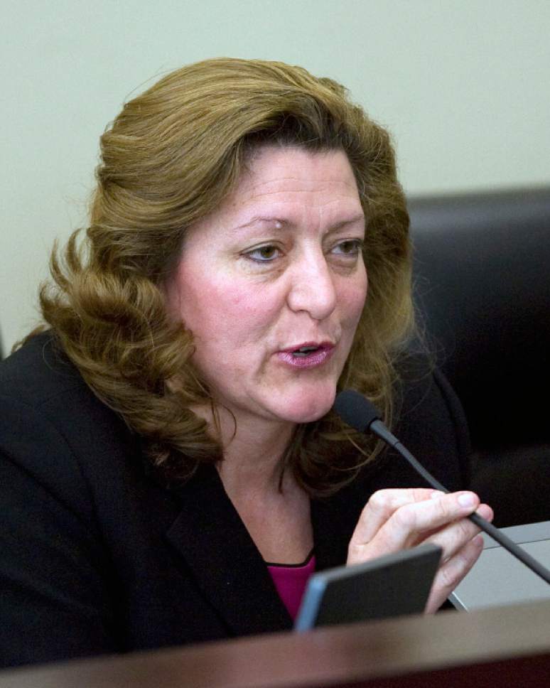 Al Hartmann   |  Tribune file photo
Former state lawmaker Holly Richardson thinks the nomination of the first woman presidential candidate is a landmark that will help change politics.
