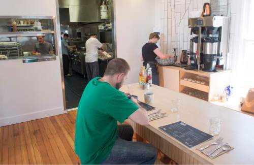 Rick Egan  |  The Salt Lake Tribune
The Publik Kitchen, located in a Victorian-era house in the walkable 9th an 9th neighborhood of Salt Lake City, is a welcome addition for anyone who likes to eat breakfast all day.