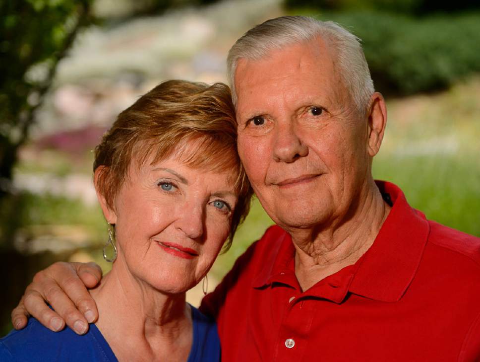 Trent Nelson  |  The Salt Lake Tribune
Karen and Vern Gillmore at their home in Woodland Hills, Thursday June 9, 2016. Vern was diagnosed with alzheimer's three years ago and has kept a good attitude about it, even though he apparently has trouble recognizing his grandkids.