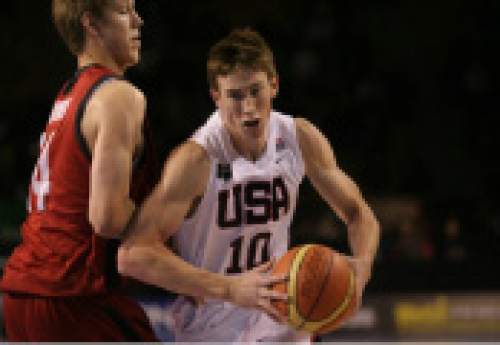 Gordon Scott Hayward  |  Courtesy

Gordon Hayward during the 2009 FIBA U19 World Championships.