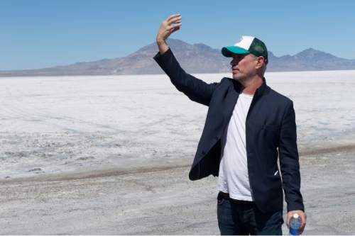 Claudette Barius  |  20th Century Fox

"Independence Day: Resurgence" director Roland Emmerich filming on Utah's Bonneville Salt Flats