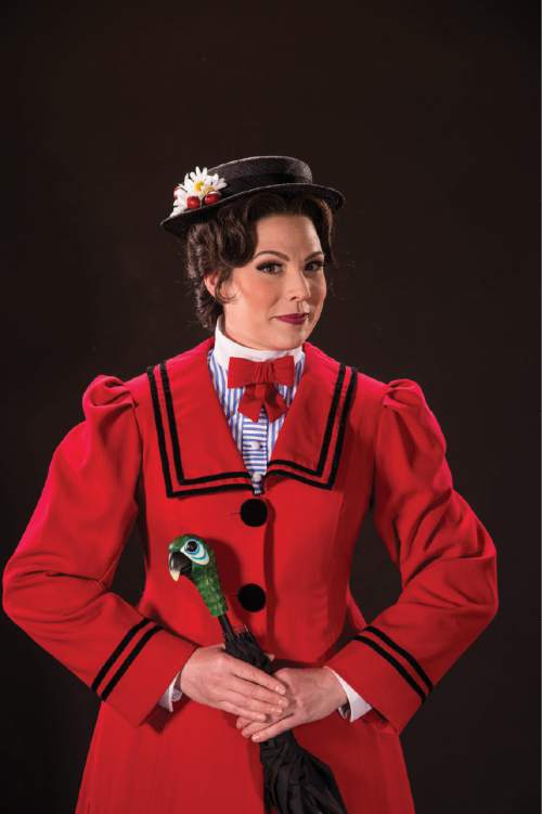 Elizabeth Broadhurst as Mary Poppins in the Utah Shakespeare Festival's 2016 production of "Mary Poppins." Courtesy  |  Karl Hugh, Utah Shakespeare Festival