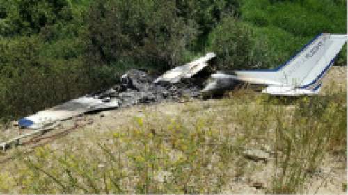 Courtesy  |  Davis County Sheriff's Office

Three people suffered only minor injuries when their small plane crashed in Farmington Canyon on Friday afternoon.