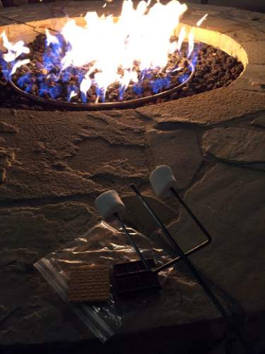 Heather L. King  |  Courtesy

The Marriott Summit Watch in Park City provides a roasting stick and a  ingredients needed for one gooey s'more. It's available for a $2 donation to Children's Miracle Network Hospitals.