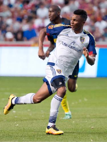 Michael Mangum  |  Special to the Tribune

Real Salt Lake midfielder Jordan Allen (70) charges downfield looking for a pass during their international friendly against Inter Milan at Rio Tinto Stadium in Sandy, Utah on Tuesday, July 19th, 2016.