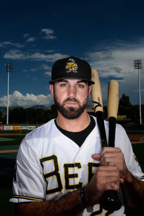 Francisco Kjolseth | The Salt Lake Tribune
Salt Lake Bees players and their reflections getting the news of going to the major leagues (although they're back in Triple-A now). Third baseman Kaleb Cowart.