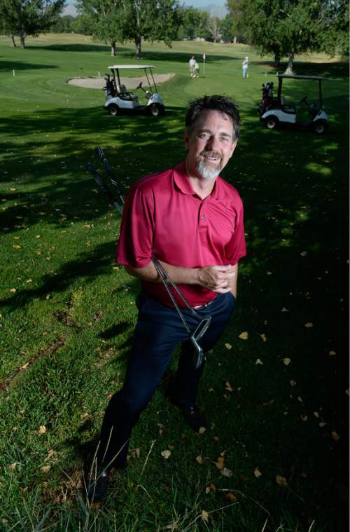 Francisco Kjolseth | The Salt Lake Tribune
Dan Dent is Salt Lake City's new golf manager, charged with operating a program that's trying to regain its niche in the industry. Recently we caught up with Dan at the Forest Dale Golf Course in Salt Lake.
