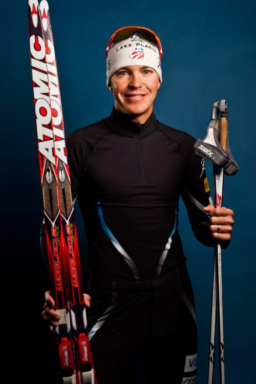 Chris Detrick  |  The Salt Lake Tribune
Nordic Combined athlete Billy Demong poses for a portrait during the Team USA Media Summit at the Canyons Grand Summit Hotel Monday September 30, 2013.