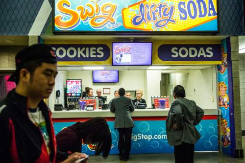 Chris Detrick  |  Tribune file photo
A Swig concession during the game at EnergySolutions Arena Thursday October 22, 2015.