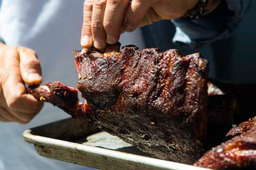 Chris Detrick  |  The Salt Lake Tribune
American barbecue is on the menu at the Wasatch International Food Festival, Aug. 19-20.