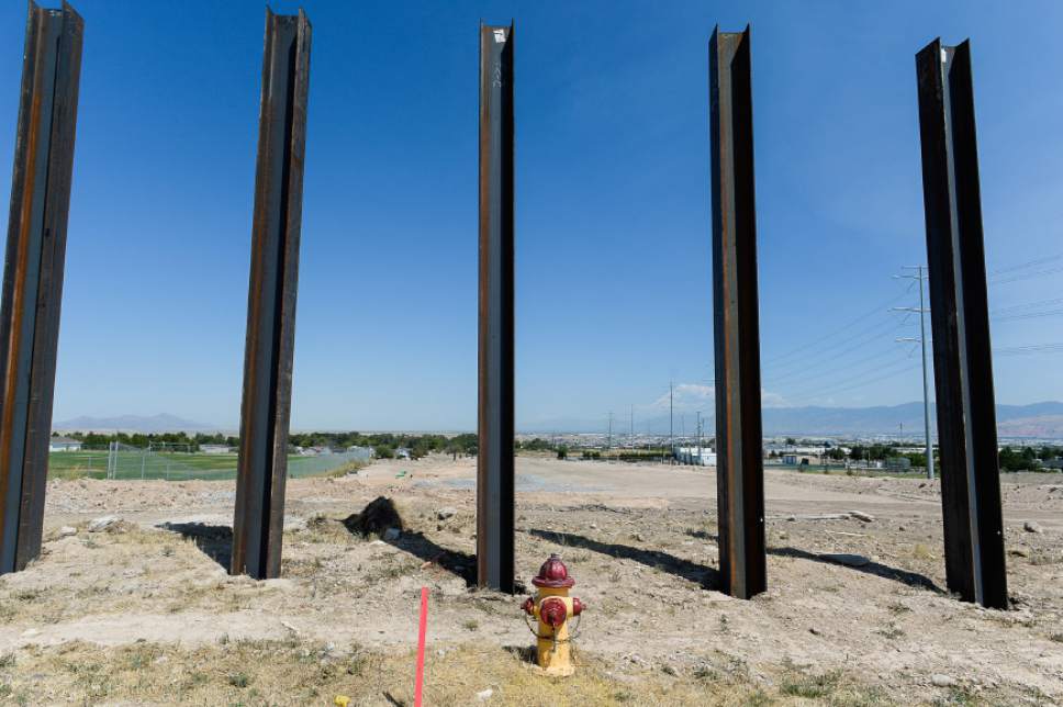 Francisco Kjolseth | The Salt Lake Tribune
Work is ongoing for the extension of the new Mountain View Corridor highway near 4700 S. 5800 W. in West Valley City on Tuesday, Aug. 16, 2016.