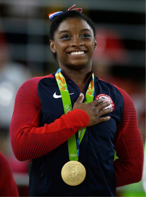 Olympics Simone Biles Wins Floor Exercise For Record Tying 4th