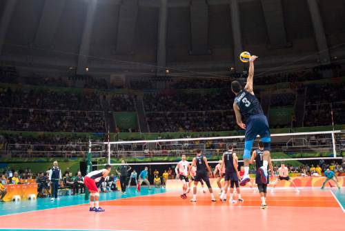 500px x 335px - Olympics: Former BYU star Taylor Sander enjoying his rise in Rio for U.S.  volleyball - The Salt Lake Tribune