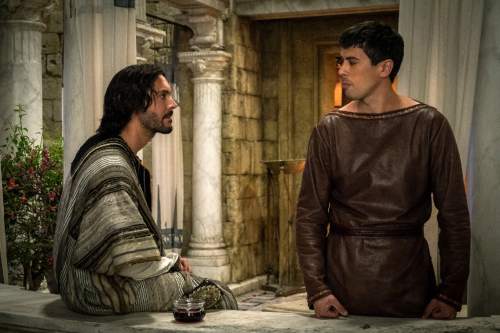 This image released by Paramount Pictures shows Jack Huston as Judah Ben-Hur, left, and Toby Kebbell as Messala Severus in a scene from "Ben-Hur." Hollywood's blockbuster machine has frequently stalled and sputtered this summer, leaving behind a steady trail of misbegotten reboots, ill-conceived sequels and questionable remakes. Last weekend's dismal opening of the big-budget "Ben-Hur" may have cost Paramount $100 million and could signal an end to the resurrection of the Bible epic. (Philippe Antonello/Paramount Pictures via AP)