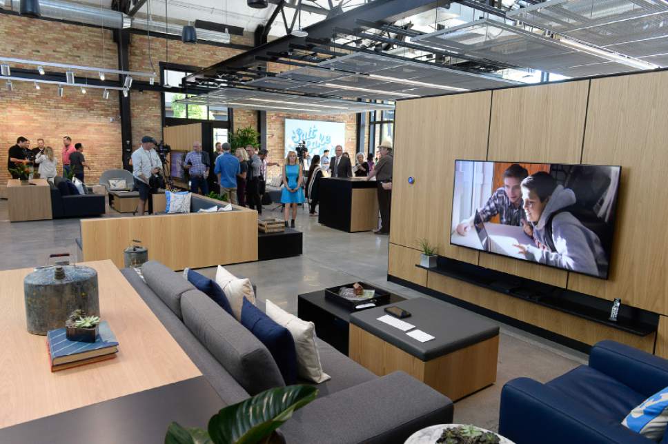 Francisco Kjolseth | The Salt Lake Tribune
Salt Lake City sees the beginnings of Google Fiber's scorching-fast gigabit service during a grand opening-type event at their offices in Trolley Square, referred to as Fiber Space, on Wednesday, Aug. 23, 2016.