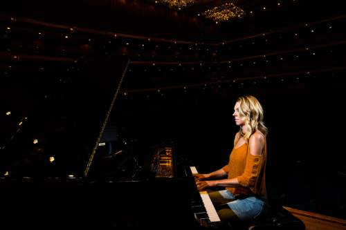 Chris Detrick  |  The Salt Lake Tribune
Pianist Mary Anne Huntsman, shown at Abravanel Hall, will perform Rachmaninoff's Piano Concerto No. 2 at the Utah Symphony's season gala under the baton of Thierry Fischer.