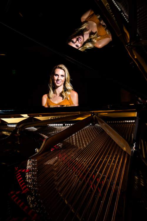 Chris Detrick  |  The Salt Lake Tribune
Pianist Mary Anne Huntsman, shown at Abravanel Hall, will perform Rachmaninoff's Piano Concerto No. 2 at the Utah Symphony's season gala under the baton of Thierry Fischer.