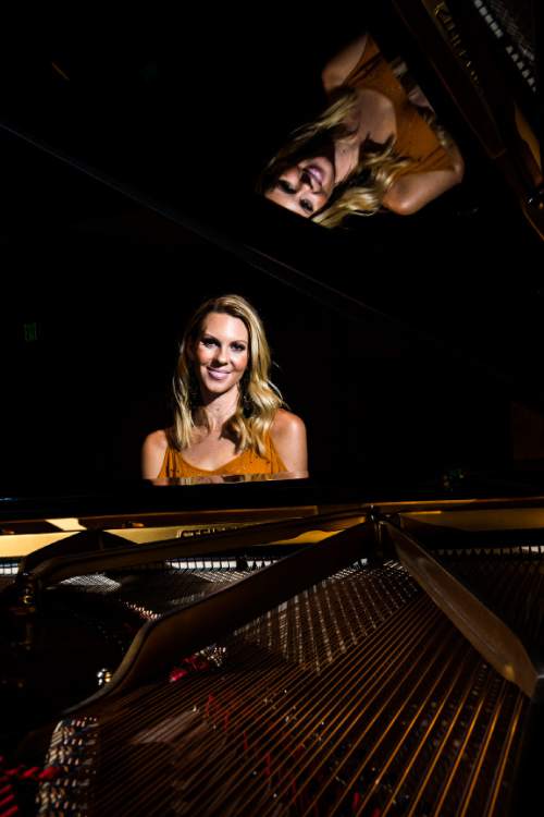 Chris Detrick  |  The Salt Lake Tribune
Pianist Mary Anne Huntsman, shown at Abravanel Hall, will perform Rachmaninoff's Piano Concerto No. 2 at the Utah Symphony's season gala under the baton of Thierry Fischer.