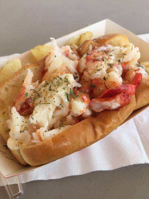 Kathy Stephenson  |  The Salt Lake Tribune

The lobster roll from Freshies Food Truck in Park City.