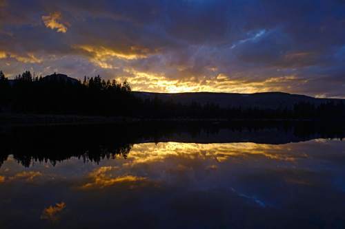 Lennie Mahler  |  The Salt Lake Tribune

The sunset reflects on Dollar Lake in the Uinta Mountains. Monday, Sept. 5, 2016.