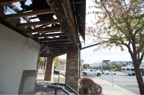 Steve Griffin / The Salt Lake Tribune


The burned old Sizzler restaurant on the corner of 400 south and 400 east in Salt Lake City Thursday September 22, 2016.