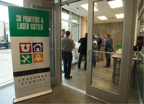 Rick Egan  |  The Salt Lake Tribune

3D and laser cutter, in the Lassonde Entrepreneur Institute, Lassonde Studios, a one-of-a-kind facility where students can live, create new products and launch companies. Thursday, September 22, 2016.