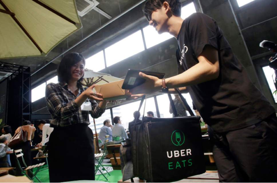 Uber delivering food in Japan; ride-share flopped - The Salt Lake